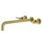 Kingston Brass KS8047DL Wall Mount Tub Faucet, Brushed Brass KS8047DL - alternate 1